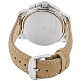 Maserati Successo Black Dial Beige Leather Strap Watch For Men - R8851121004 Authentic Buy Shop Now