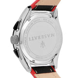 Maserati Traguardo Black Dial Black Leather Strap Watch For Men - R8871612028 Authentic Buy Shop Now