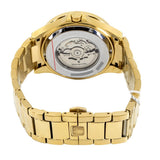 Maserati SFIDA Black Dial Yellow Gold Toned Stainless Steel Watch For Men - R8823140003 Authentic Buy Shop Now