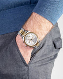 Maserati Competizione Chronograph Quartz Silver Dial Watch For Men - R8853100021 Authentic Buy Shop Now