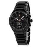 Maserati Triconic Quartz Black Dial Black Steel Strap Watch For Men - R8873639003 Authentic Buy Shop Now