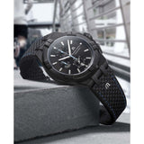 Maurice Lacroix Aikon Chronograph Limited Edition Black Dial Black Leather Strap Watch for Men - AI1018-PVB01-337-1 Authentic Buy Shop Now