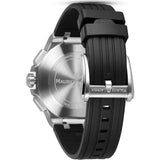 Maurice Lacroix Aikon Chronograph Black Dial Black Leather Strap Watch for Men - AI1018-SS001-330-2 Authentic Buy Shop Now