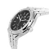 Maurice Lacroix Aikon Automatic Black Dial Silver Steel Strap Watch For Men - AI6008-SS002-330-1 Authentic Buy Shop Now