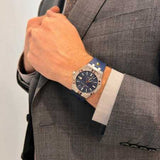 Maurice Lacroix Aikon Automatic Blue Dial Blue Rubber Strap Watch for Men - AI11808-SS000B-430-4 Authentic Buy Shop Now
