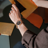 Maurice Lacroix Aikon Automatic Brown Dial Brown Leather Strap Watch For Men - AI6008-BRZ01-730-3 Authentic Buy Shop Now