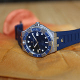 Maurice Lacroix Aikon Venturer Blue Dial Blue Rubber Strap Watch for Men - AI6058-SS001-430-1 Authentic Buy Shop Now