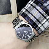 Maurice Lacroix Pontos Date Automatic Black Dial Silver Steel Strap Watch For Men - PT6148-SS002-330 Authentic Buy Shop Now