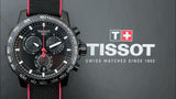 Tissot Supersport Chrono Giro D'Italia Black Dial Black Nylon Strap Watch for Men - T125.617.37.051.00 Authentic Buy Shop Now