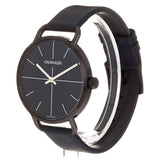 Calvin Klein Even Blue Dial Blue Leather Strap Watch for Men - K7B214VN Authentic Buy Shop Now