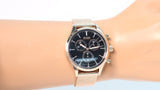 Hugo Boss Companion Blue Dial Silver Steel Strap Watch for Men - 1513653 Authentic Buy Shop Now