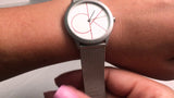 Calvin Klein Minimal White Dial Silver Mesh Bracelet Watch for Men - K3M51152 Authentic Buy Shop Now