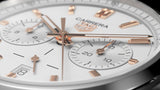 Tag Heuer Carrera Chronograph White Dial Brown Leather Strap Watch for Men - CBN2013.FC6483 Authentic Buy Shop Now