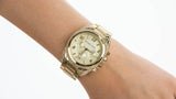 Michael Kors Runway Gold Dial Gold Steel Strap Watch for Women - MK5166 Authentic Buy Shop Now