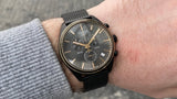 Tissot T Classic PR 100 Chronograph Anthracite Black Dial Black Mesh Bracelet Watch For Men - T101.417.23.061.00 Authentic Buy Shop Now