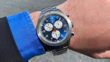Tissot PRS 516 Chronograph Blue Dial Blue Steel Strap Watch for Men - T131.617.11.042.00 Authentic Buy Shop Now