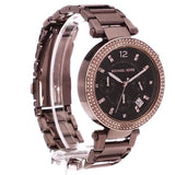 Michael Kors Parker Analog Quartz Brown Dial Brown Steel Strap Watch For Women - MK6378 Authentic Buy Shop Now