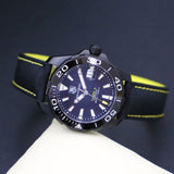 Tag Heuer Aquaracer Calibre 5 Automatic Black Dial Black Nylon Strap Watch for Men - WAY218A.FC6362 Authentic Buy Shop Now