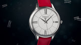 Tissot Bella Ora Round White Dial Black Leather Strap Watch For Women - T103.210.16.018.00 Authentic Buy Shop Now