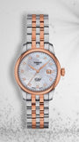 Tissot Le Locle Automatic Lady Mother of Pearl Dial Two Tone Steel Strap Watch For Women - T006.207.22.116.00 Authentic Buy Shop Now