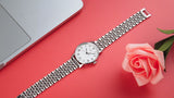 Tissot T Classic Everytime Small White Dial Silver Mesh Bracelet Watch For Women - T109.210.11.033.00 Authentic Buy Shop Now