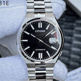 Citizen Tsuyosa Automatic Black Dial Silver Steel Strap Watch For Men - NJ0150-81E Authentic Buy Shop Now