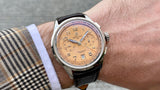 Breitling Premier B01 Chronograph 42 Beige Dial Brown Leather Strap Watch for Men - AB0145331K1P1 Authentic Buy Shop Now