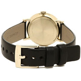 Marc Jacobs Baker Black Dial Black Leather Strap Watch for Women - MBM1273 Authentic Buy Shop Now