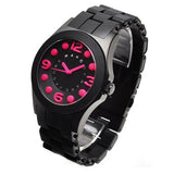 Marc Jacobs Pelly Black Dial Black Silicone Strap Watch for Women - MBM2530 Authentic Buy Shop Now