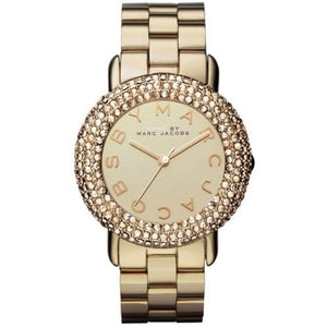 Marc Jacobs Marci Gold Dial Gold Steel Strap Watch for Women - MBM3191 Authentic Buy Shop Now