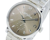 Marc Jacobs Baker Brown Dial Silver Steel Strap Watch For Women - MBM3329 Authentic Buy Shop Now
