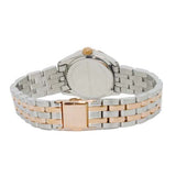 Marc Jacobs Peeker Silver Dial Two Tone Steel Strap Watch for Women - MBM3375 Authentic Buy Shop Now