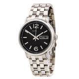 Marc Jacobs Fergus Black Dial Silver Steel Strap Watch for Men - MBM5075 Authentic Buy Shop Now