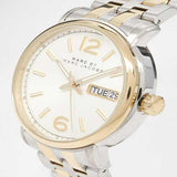 Marc Jacobs Fergus Silver Dial Two Tone Steel Strap Watch for Women - MBM3426 Authentic Buy Shop Now