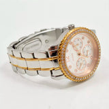Guess Enchanting Diamonds Silver Dial Two Tone Steel Strap Watch for Women - W0305L3 Authentic Buy Shop Now
