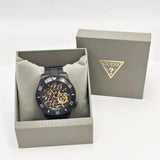 Guess Axel Multifunction Black Dial Black Steel Strap Watch For Men - GW0488G3 Authentic Buy Shop Now