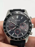 Guess Altitude Chronograph Black Dial Black Rubber Strap Watch for Men - GW0332G1 Authentic Buy Shop Now