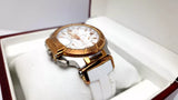 Tissot T Race Chronograph White Dial White Rubber Strap Watch for Women - T048.217.27.017.00 Authentic Buy Shop Now