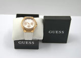 Guess Starlight Diamonds White Dial White Rubber Strap Watch for Women - W0846L5 Authentic Buy Shop Now