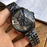 Fossil Townsman Mechanical Black Dial Black Steel Strap Watch for Men - ME1136 Authentic Buy Shop Now