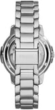 Fossil Architect Automatic Silver Dial Silver Steel Strap Watch for Women - ME3057 Authentic Buy Shop Now