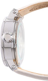 Fossil Boyfriend Automatic Skeleton Silver Dial White Leather Strap Watch for Women - ME3069 Authentic Buy Shop Now