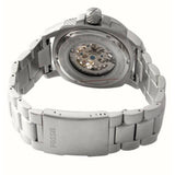 Fossil Modern Machine Automatic Silver Dial Silver Steel Strap Watch for Men - ME3081 Authentic Buy Shop Now