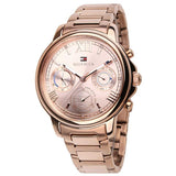Tommy Hilfiger Claudia Rose Gold Dial Rose Gold Steel Strap Watch for Women - 1781743 Authentic Buy Shop Now