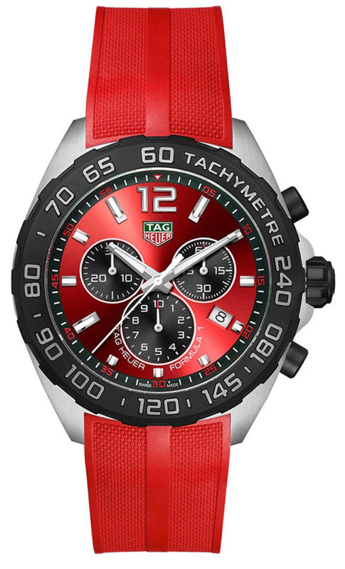 Tag Heuer Formula 1 Red Dial Watch for Men - CAZ101AN.FT8055 Authentic Buy Shop Now