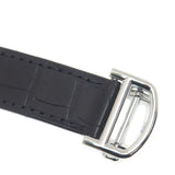 Cartier Ballon Bleu De Cartier Silver Dial Black Leather Strap Watch for Women - WSBB0028 Authentic Buy Shop Now