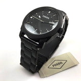 Fossil Machine Black Dial Black Steel Strap Watch for Men - FS4775 Authentic Buy Shop Now