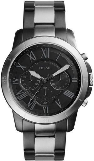 Fossil Grant Chronograph Black Dial Two Tone Steel Strap Watch for Men - FS5269 Authentic Buy Shop Now