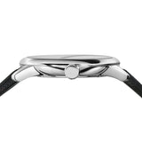 Burberry Classic Round Cream Dial Black Leather Strap Watch for Men - BU10008 Authentic Buy Shop Now