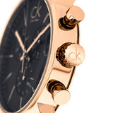 Calvin Klein City Chronograph Grey Dial Brown Leather Strap Watch for Men - K2G276G3 Authentic Buy Shop Now